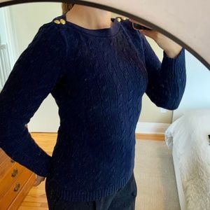 Ralph Lauren Slim Fit Cable Knit Sweater